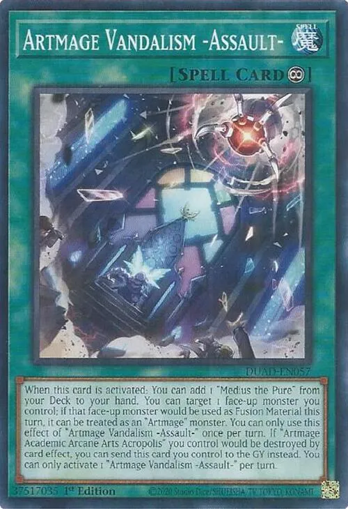 Artmage Vandalism -Assault- — Duelist’s Advance — Yu-Gi-Oh!