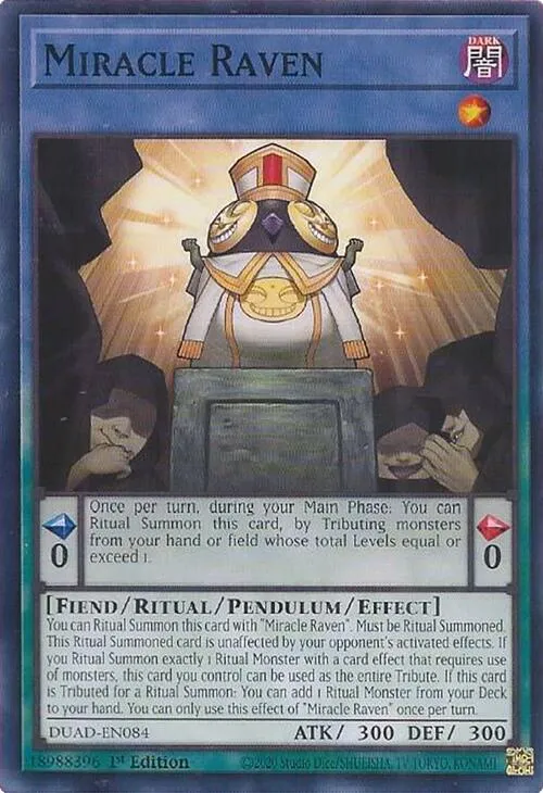 Miracle Raven — Duelist’s Advance — Yu-Gi-Oh!