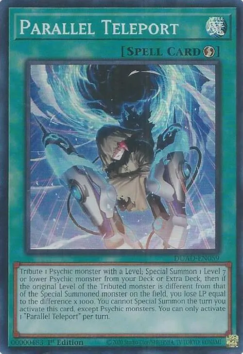 Parallel Teleport — Duelist’s Advance — Yu-Gi-Oh!