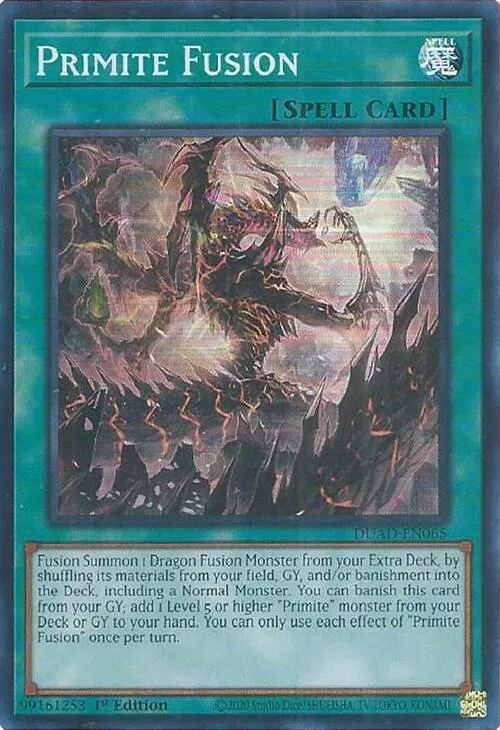 Primite Fusion — Duelist’s Advance — Yu-Gi-Oh!