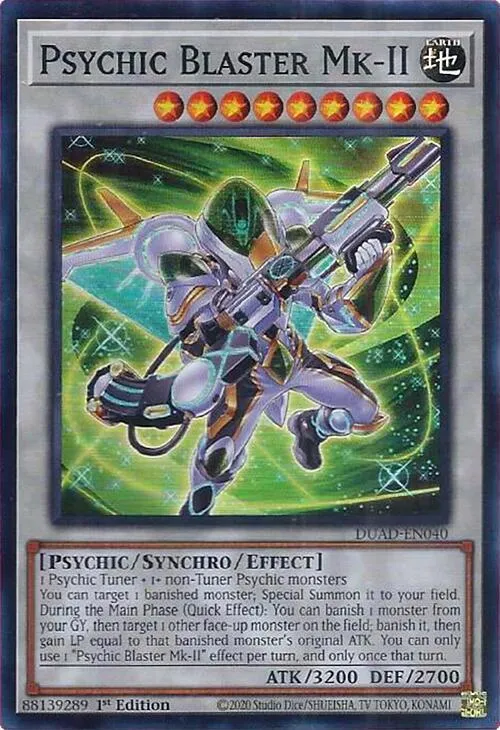 Psychic Blaster Mk-II — Duelist’s Advance — Yu-Gi-Oh!