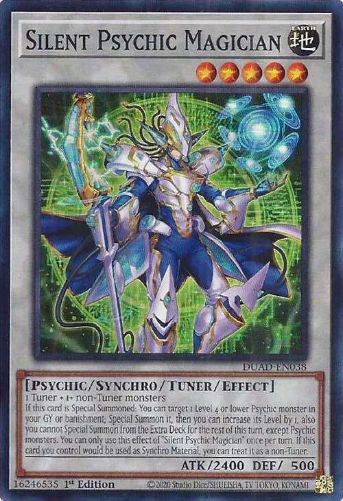 Silent Psychic Magician — Duelist’s Advance — Yu-Gi-Oh!