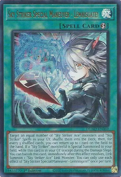 Sky Striker Special Maneuver - Lemnisgate! — Duelist’s Advance — Yu-Gi-Oh!