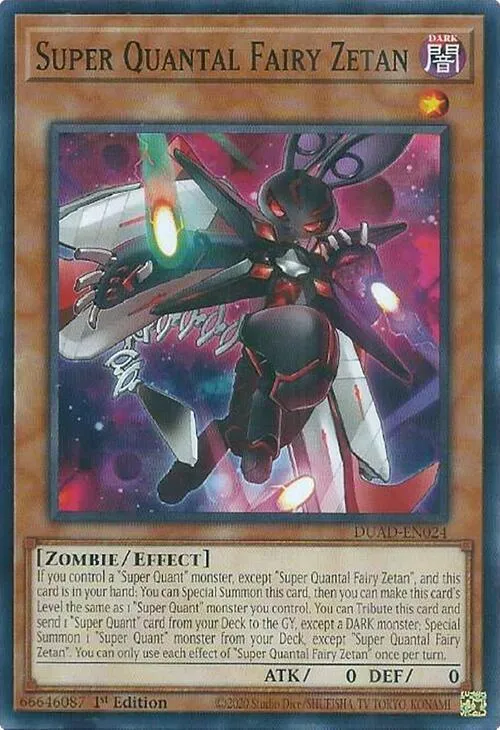Super Quantal Fairy Zetan — Duelist’s Advance — Yu-Gi-Oh!