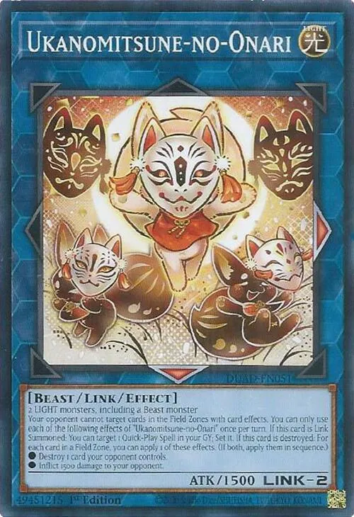 Ukanomitsune-no-Onari — Duelist’s Advance — Yu-Gi-Oh!