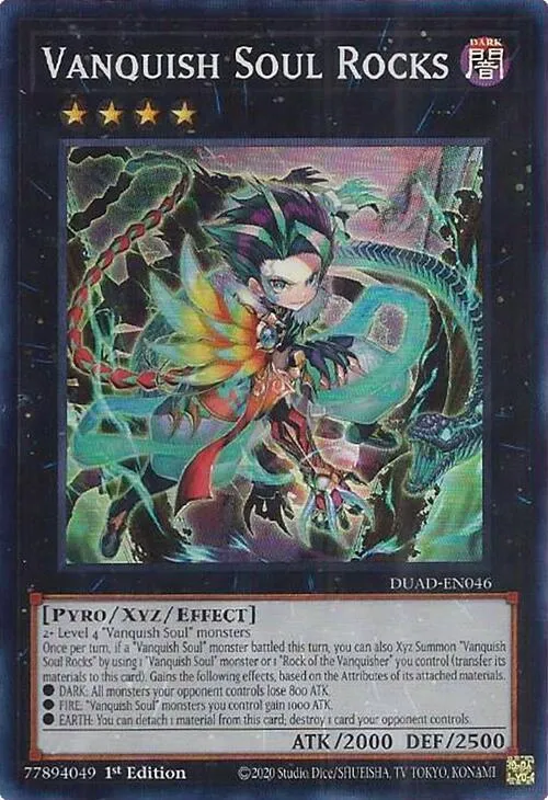 Vanquish Soul Rocks — Duelist’s Advance — Yu-Gi-Oh!