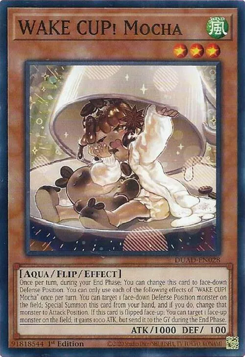 WAKE CUP! Mocha — Duelist’s Advance — Yu-Gi-Oh!
