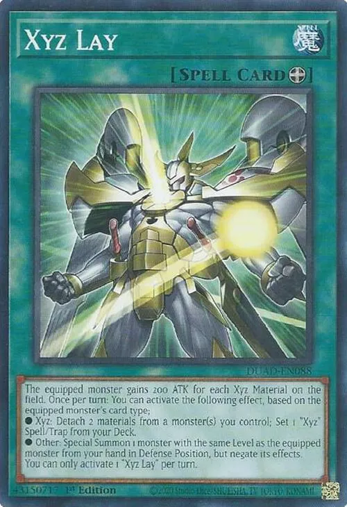 Xyz Lay — Duelist’s Advance — Yu-Gi-Oh!