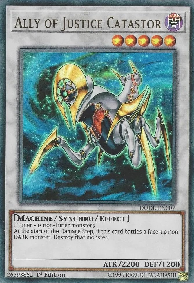 Ally of Justice Catastor — Duel Devastator — Yu-Gi-Oh!