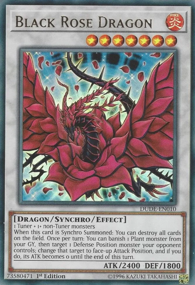Black Rose Dragon — Duel Devastator — Yu-Gi-Oh!