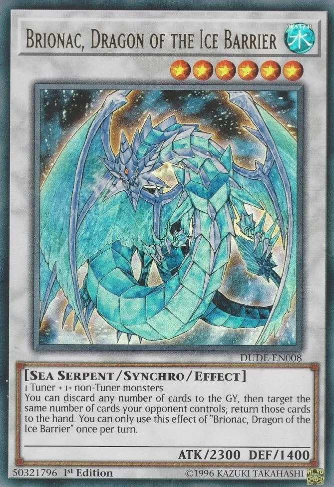 Brionac, Dragon of the Ice Barrier — Duel Devastator — Yu-Gi-Oh!
