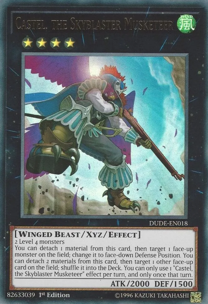 Castel, the Skyblaster Musketeer — Duel Devastator — Yu-Gi-Oh!
