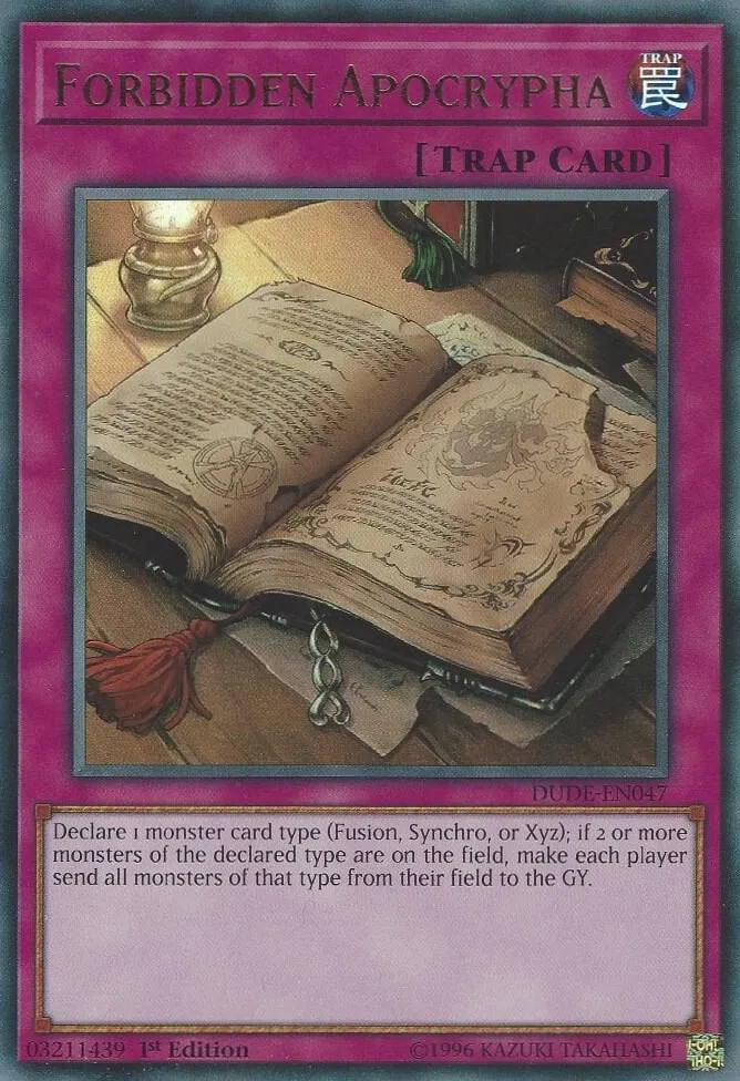 Forbidden Apocrypha — Duel Devastator — Yu-Gi-Oh!