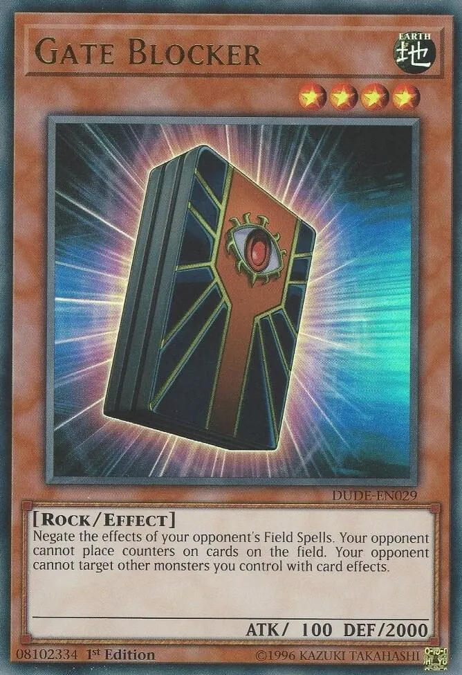 Gate Blocker — Duel Devastator — Yu-Gi-Oh!
