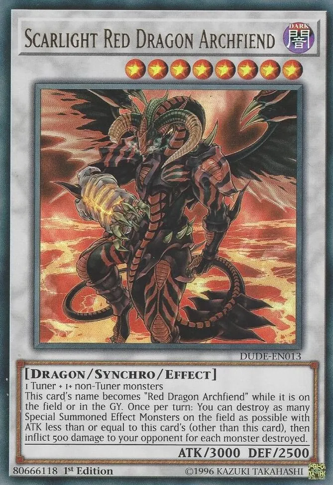Scarlight Red Dragon Archfiend — Duel Devastator — Yu-Gi-Oh!