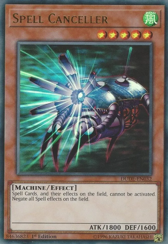 Spell Canceller — Duel Devastator — Yu-Gi-Oh!