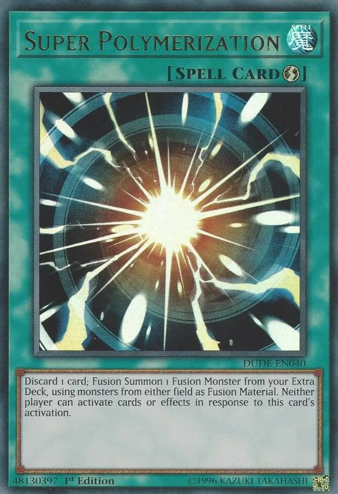 Super Polymerization — Duel Devastator — Yu-Gi-Oh!