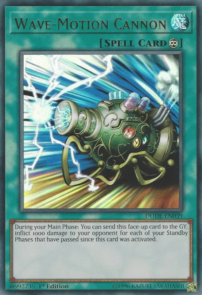 Wave-Motion Cannon — Duel Devastator — Yu-Gi-Oh!