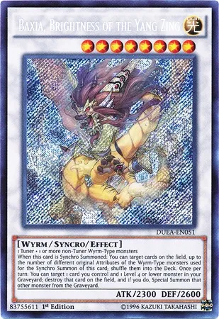 Baxia, Brightness of the Yang Zing — Duelist Alliance — Yu-Gi-Oh!