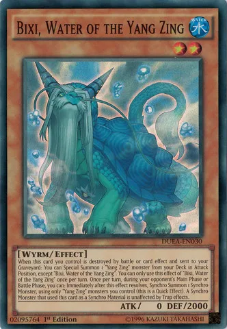 Bixi, Eau du Yang Zing — Duelist Alliance — Yu-Gi-Oh!