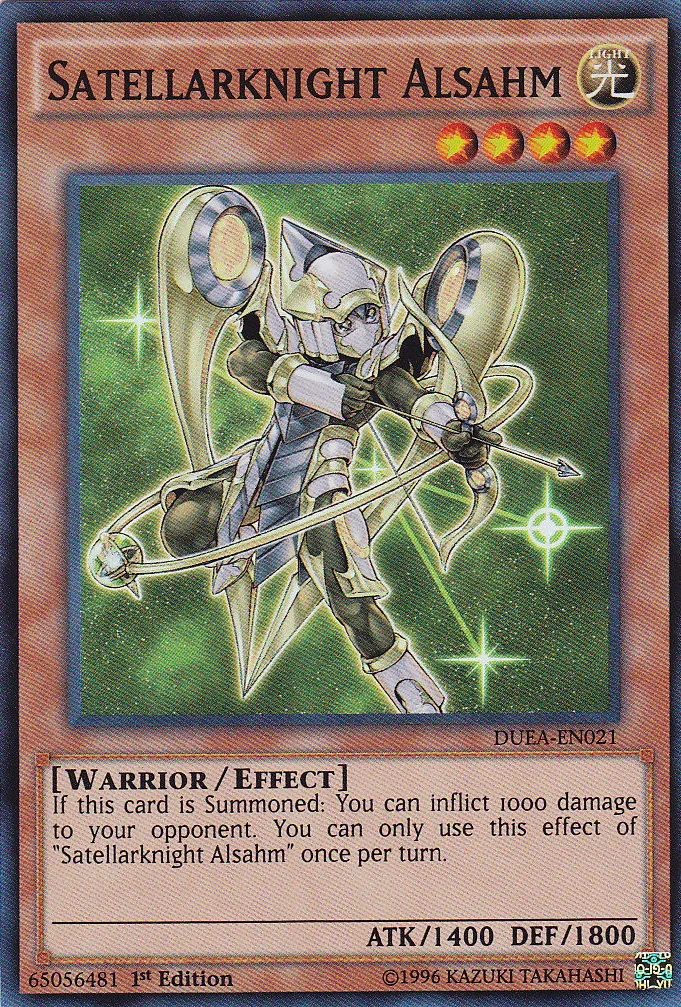 Satellarknight Alsahm — Duelist Alliance — Yu-Gi-Oh!