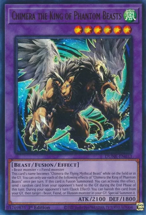 Chimera the King of Phantom Beasts — Duelist Nexus — Yu-Gi-Oh!