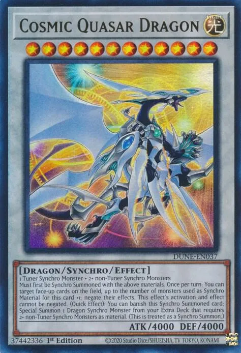 Cosmic Quasar Dragon — Duelist Nexus — Yu-Gi-Oh!