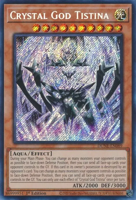 Crystal God Tistina — Duelist Nexus — Yu-Gi-Oh!