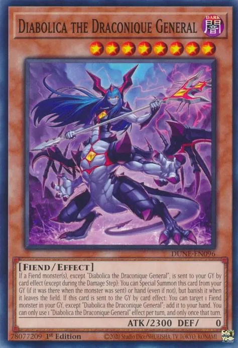 Diabolica the Draconique General — Duelist Nexus — Yu-Gi-Oh!