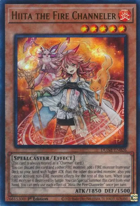 Hiita the Fire Channeler — Duelist Nexus — Yu-Gi-Oh!