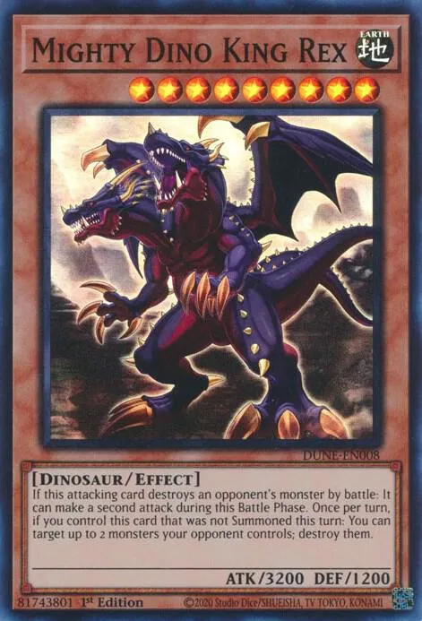 Mighty Dino King Rex — Duelist Nexus — Yu-Gi-Oh!