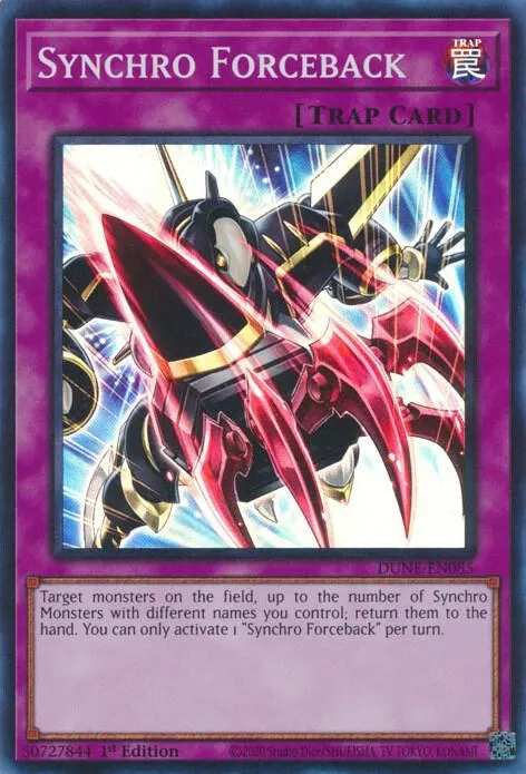 Synchro Forceback — Duelist Nexus — Yu-Gi-Oh!