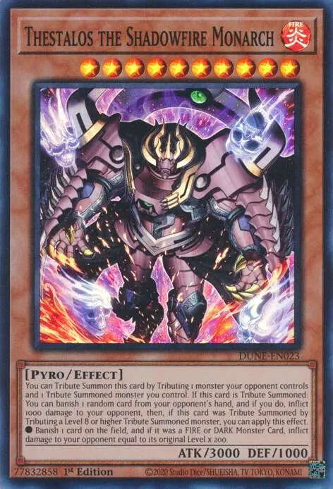 Thestalos the Shadowfire Monarch — Duelist Nexus — Yu-Gi-Oh!