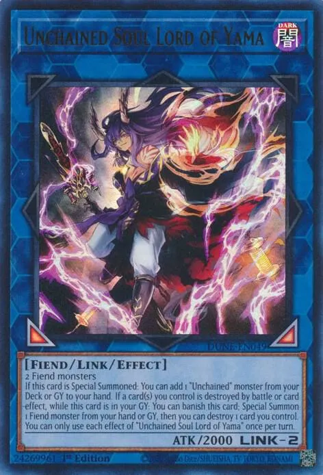 Unchained Soul Lord of Yama — Duelist Nexus — Yu-Gi-Oh!