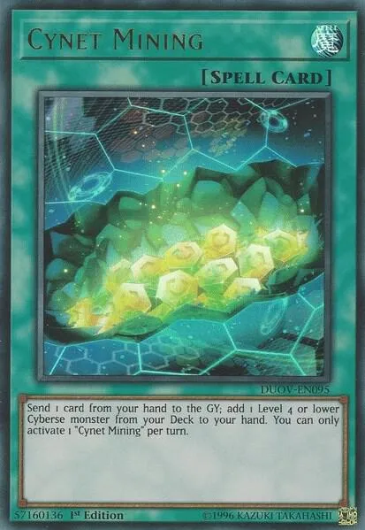 Cynet Mining — Duel Overload — Yu-Gi-Oh!