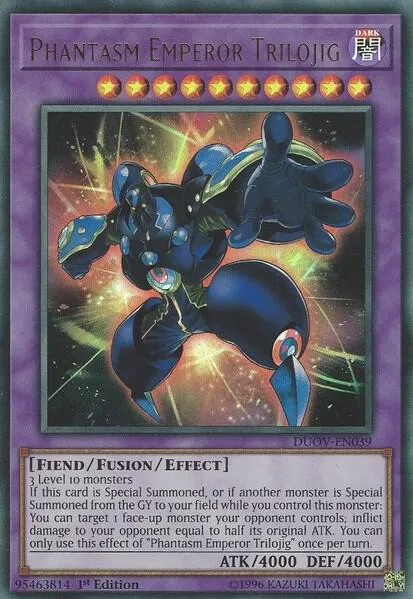 Phantasm Emperor Trilojig — Duel Overload — Yu-Gi-Oh!
