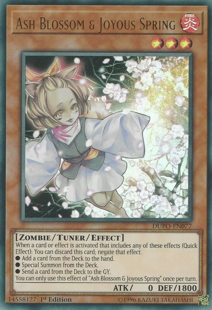 Floraison de Cendres et Joyeux Printemps — Duel Power — Yu-Gi-Oh!