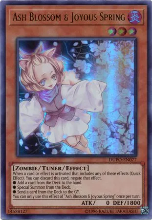 Ash Blossom & Joyous Spring — Duel Power - Unlimited — Yu-Gi-Oh!
