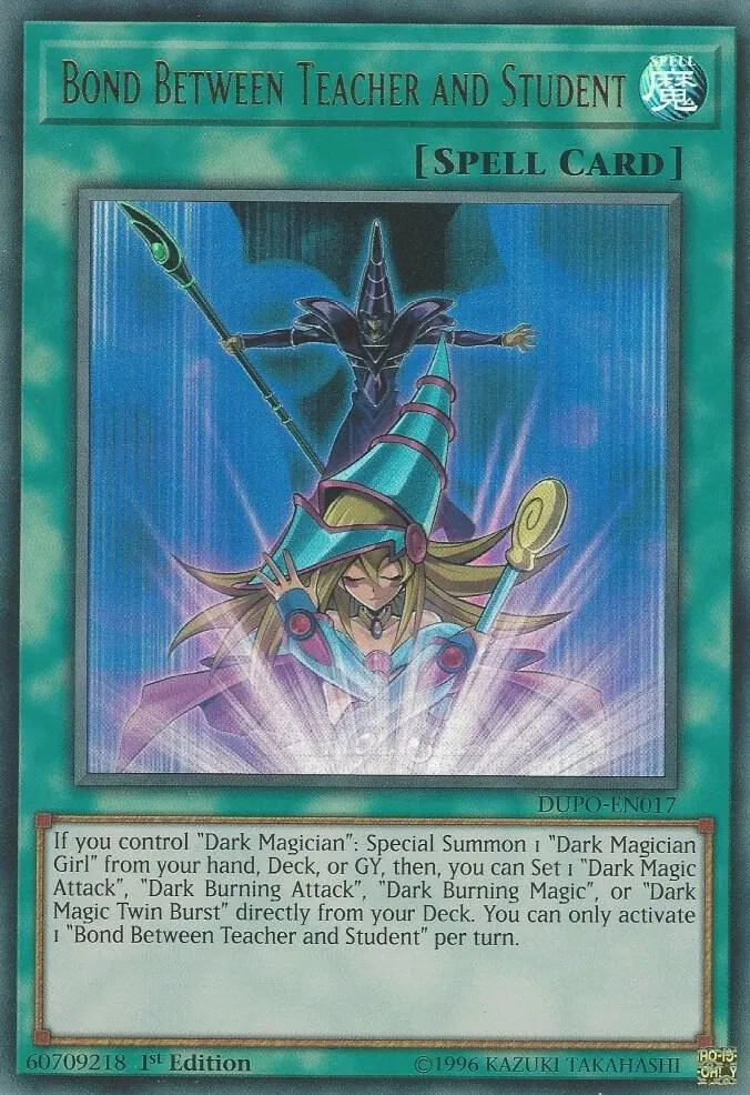 Bond Between Teacher and Student — Duel Power - Unlimited — Yu-Gi-Oh!
