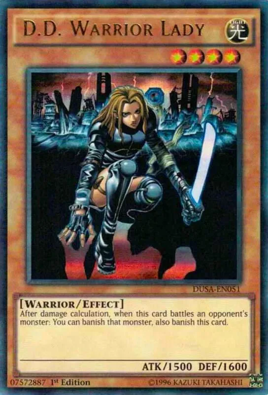 D.D. Warrior Lady — Duelist Saga — Yu-Gi-Oh!