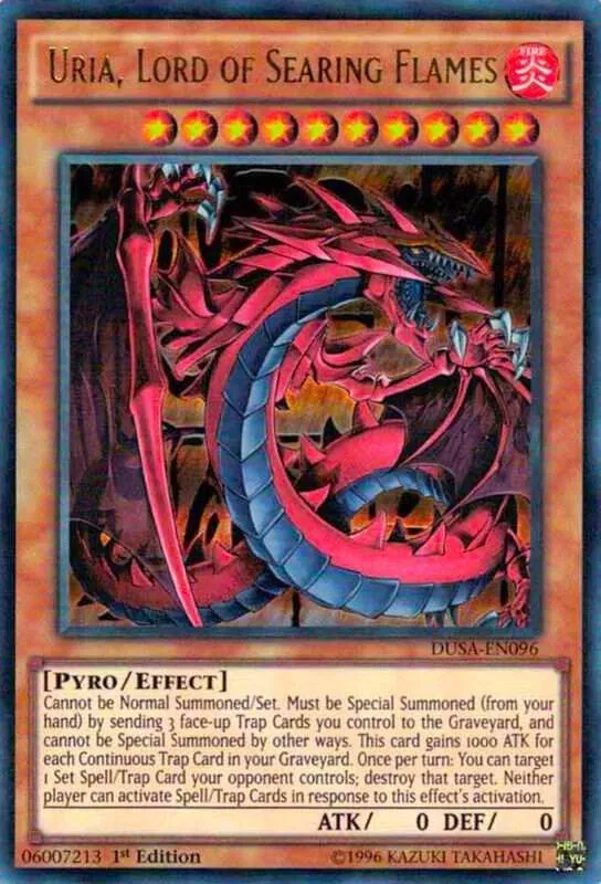Uria, Lord of Searing Flames — Duelist Saga — Yu-Gi-Oh!