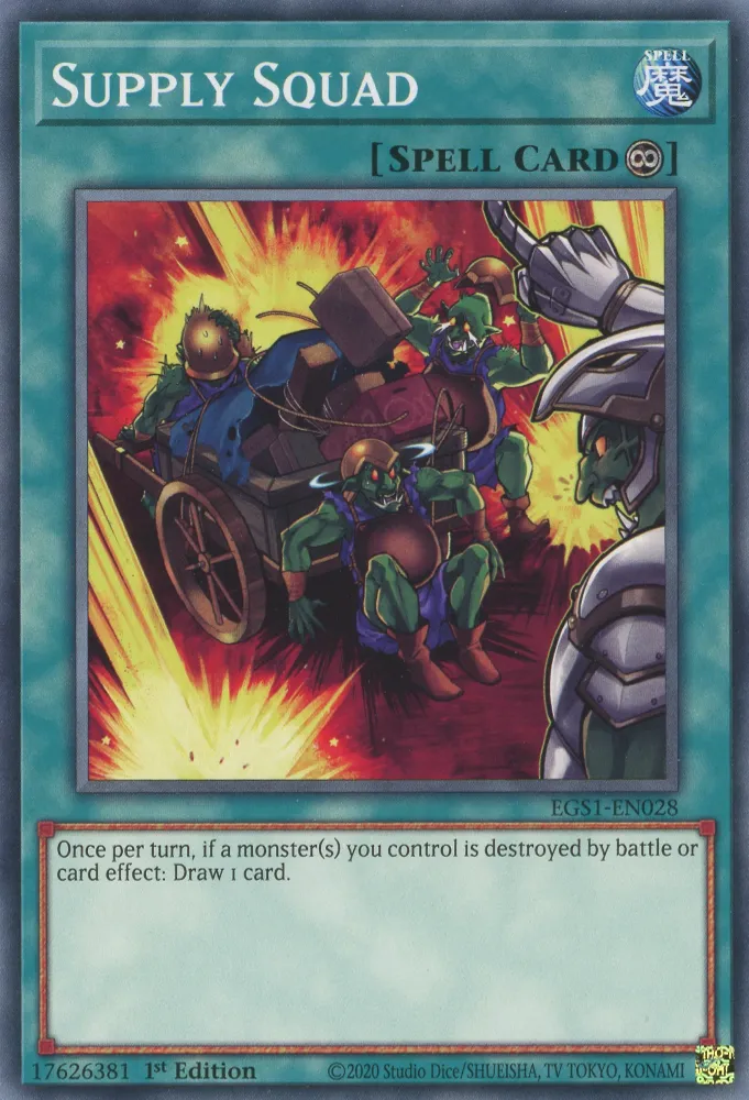 Supply Squad — Egyptian God Deck: Slifer the Sky Dragon — Yu-Gi-Oh!
