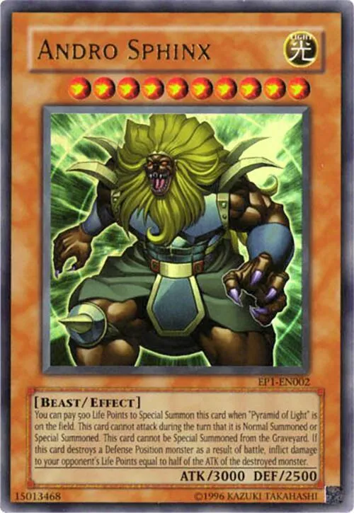 Andro Sphinx — Exclusive Pack 1 — Yu-Gi-Oh!