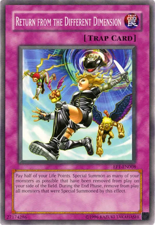 Return from the Different Dimension — Exclusive Pack 1 — Yu-Gi-Oh!