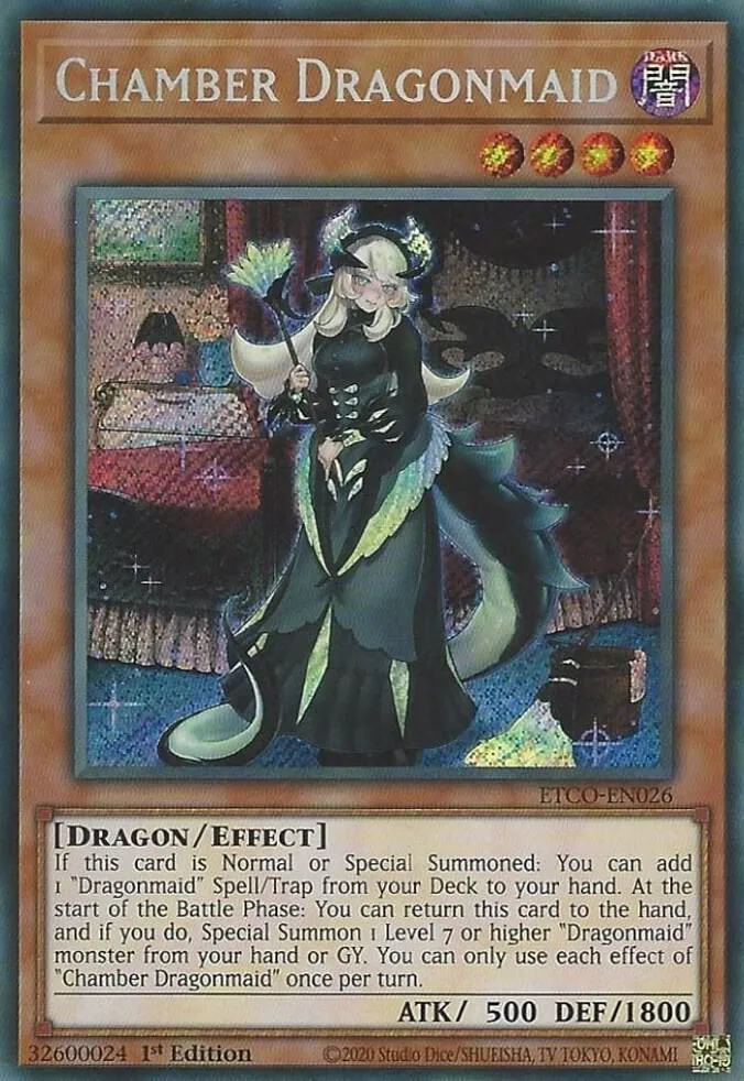 Chamber Dragonmaid — Eternity Code — Yu-Gi-Oh!