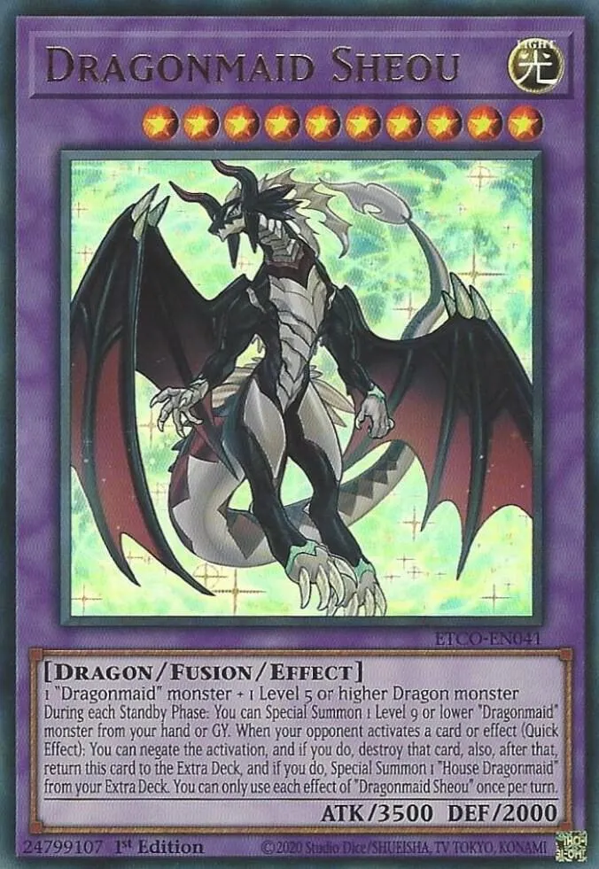 Dragonmaid Sheou — Eternity Code — Yu-Gi-Oh!