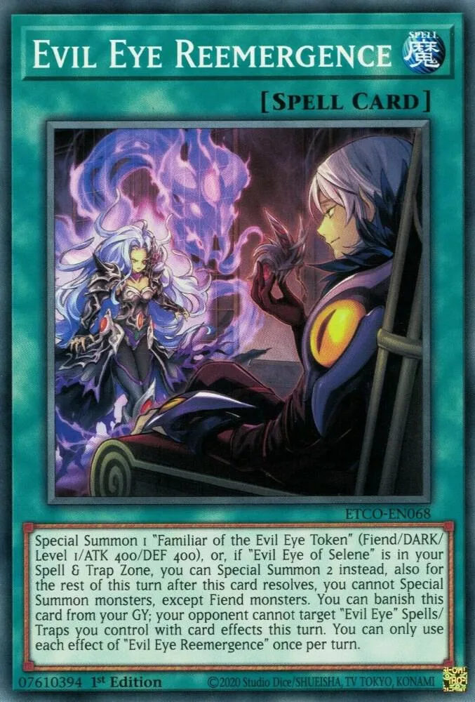 Evil Eye Reemergence — Eternity Code — Yu-Gi-Oh!