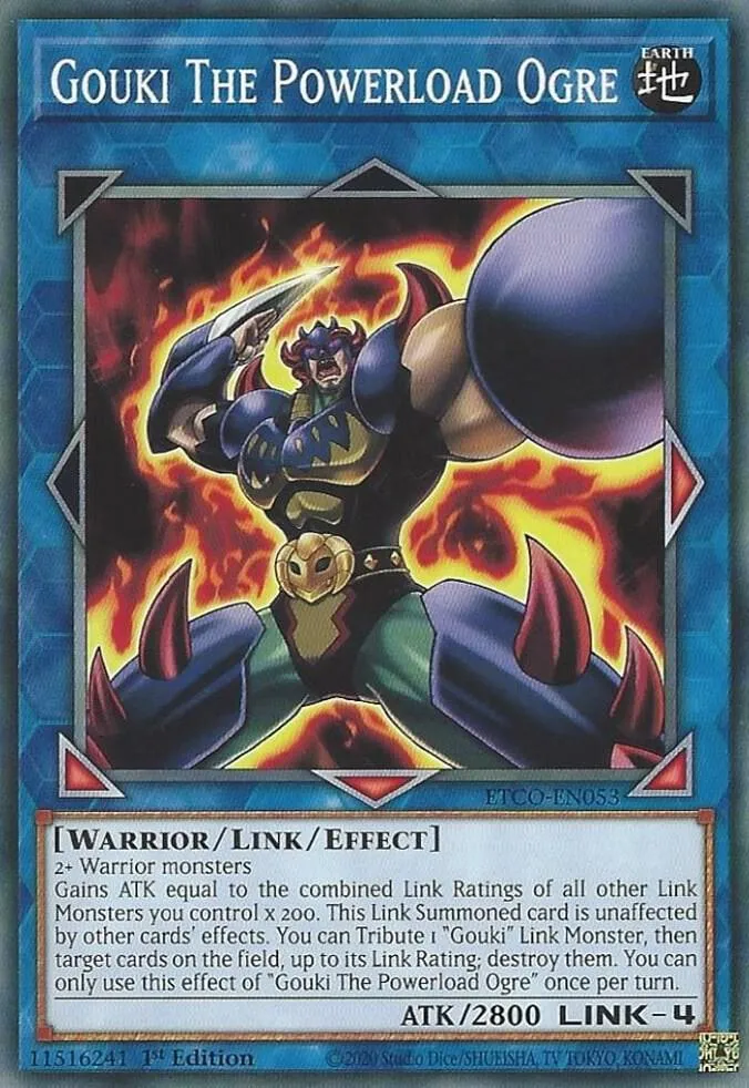 Gouki The Powerload Ogre — Eternity Code — Yu-Gi-Oh!