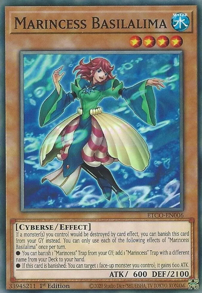 Marincess Basilalima — Eternity Code — Yu-Gi-Oh!
