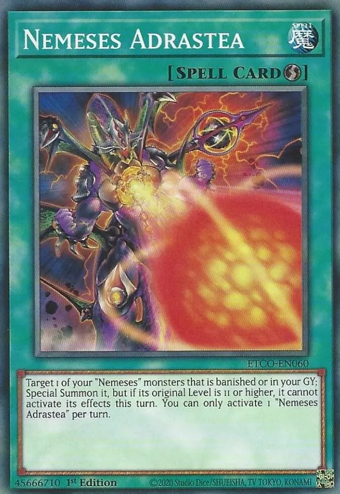 Nemeses Adrastea — Eternity Code — Yu-Gi-Oh!